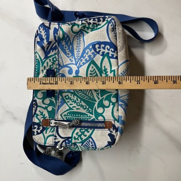 Vera Bradley On The Horizon crossbody bag purse Santiago tropical print RFID - Picture 11 of 12